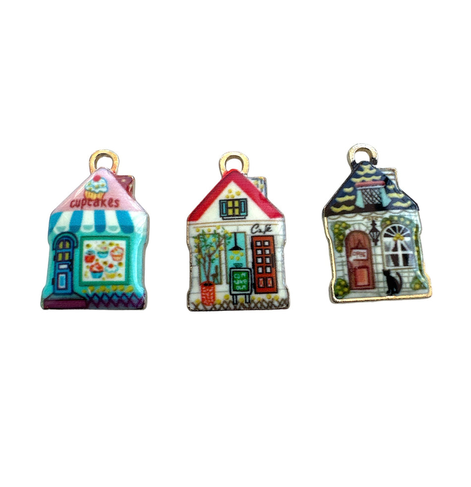 House Pendant, 2pcs