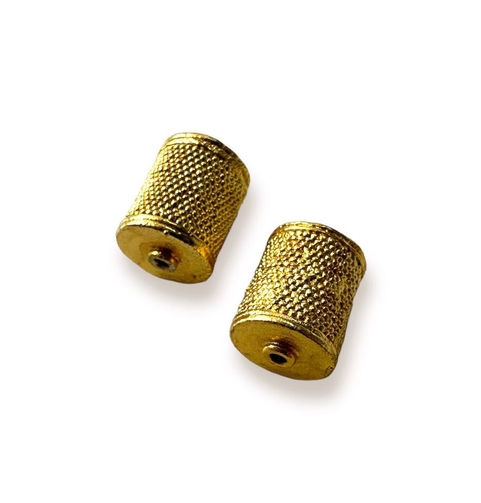 Espaciador relleno de oro 10 mm, 2 piezas