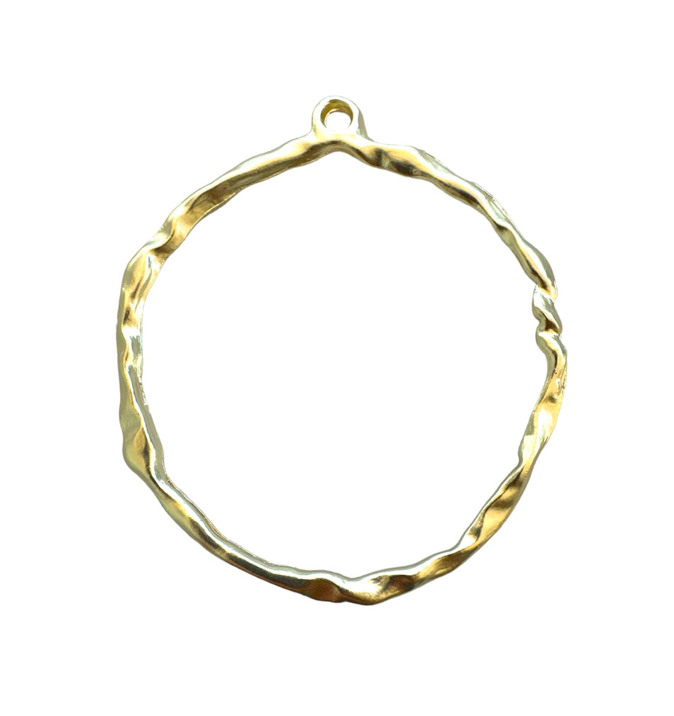 Gold Filled Large Pendant Hoop, 1pc