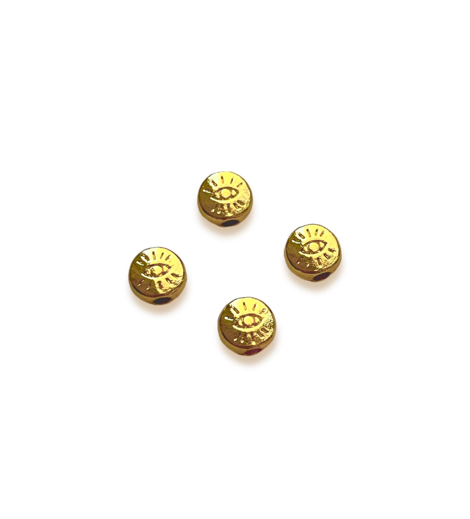 Gold-Filled Eye Spacer 6mm, 8pcs