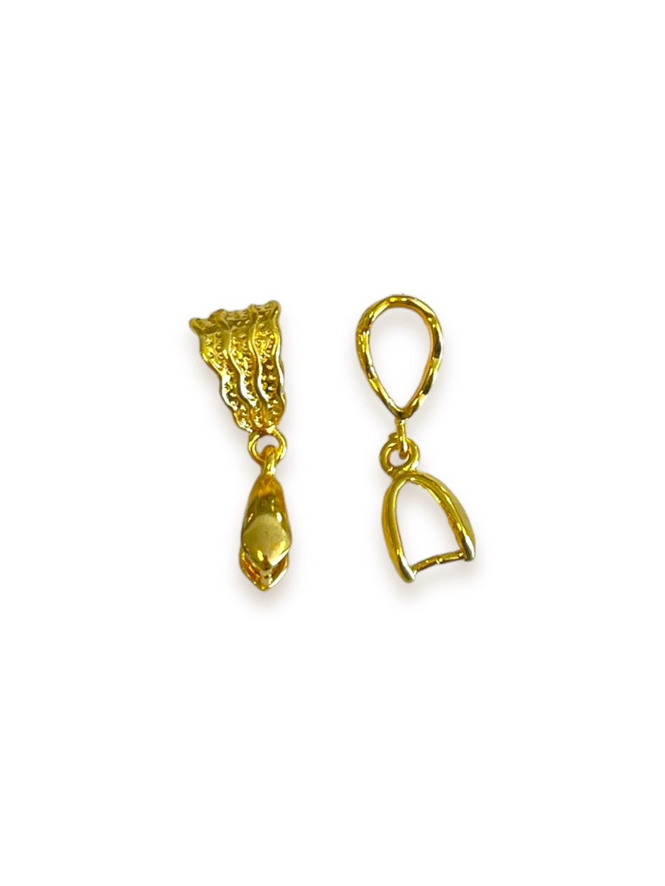 Gold Plated Bail, 2pcs