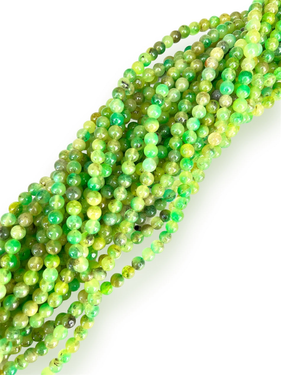 Green Jade Strand, 6mm