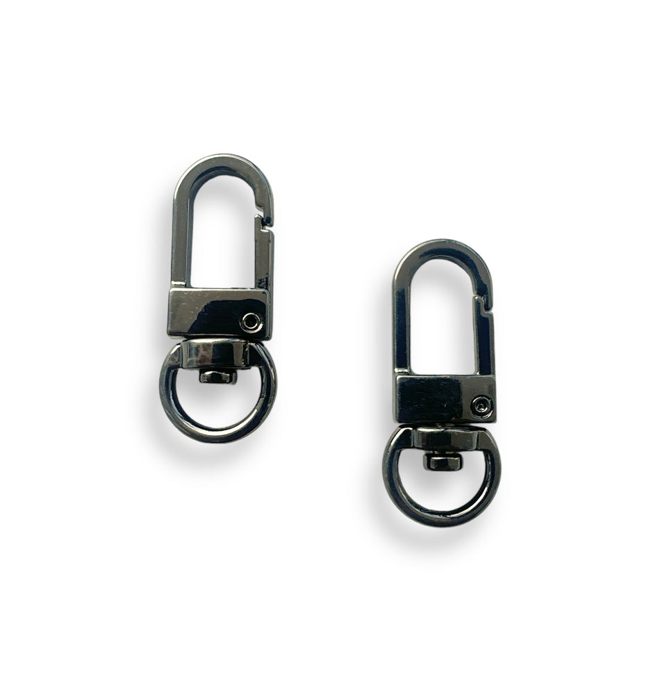 Gunmetal Closure, 2pcs