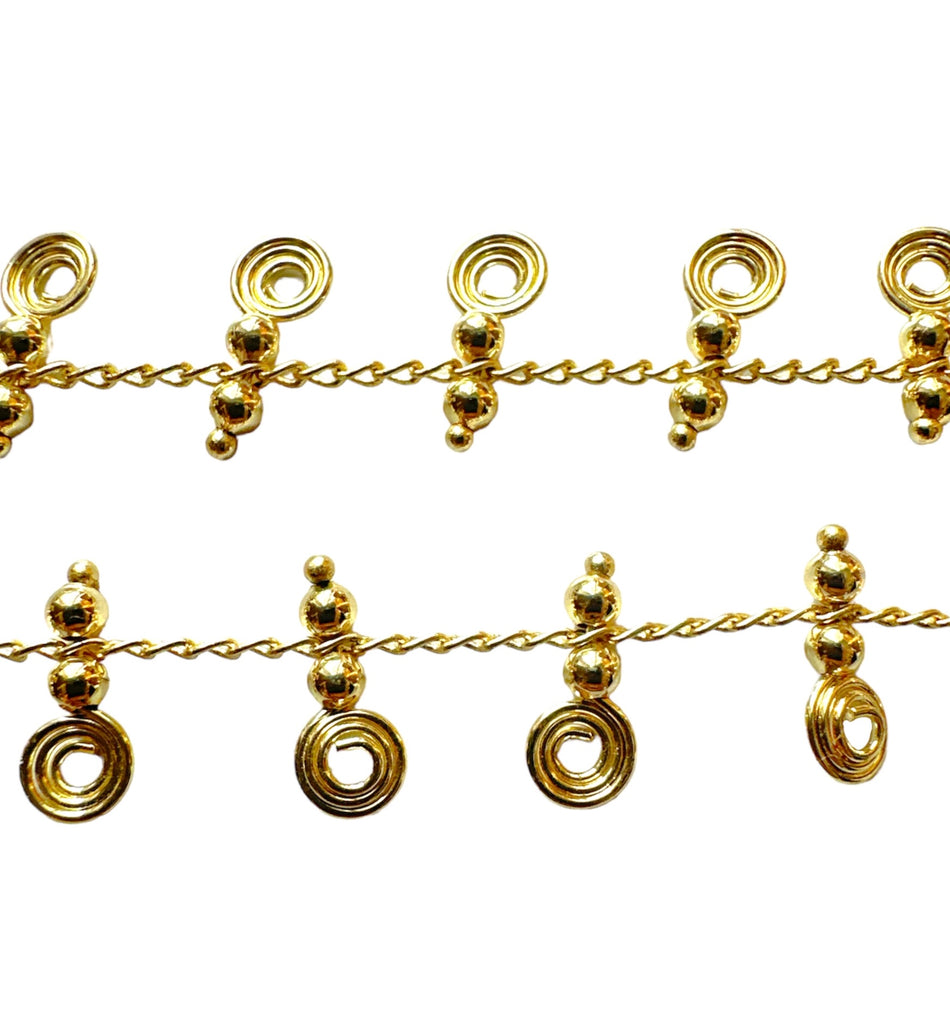 Gold-Filled Spiral Chain, 18inches