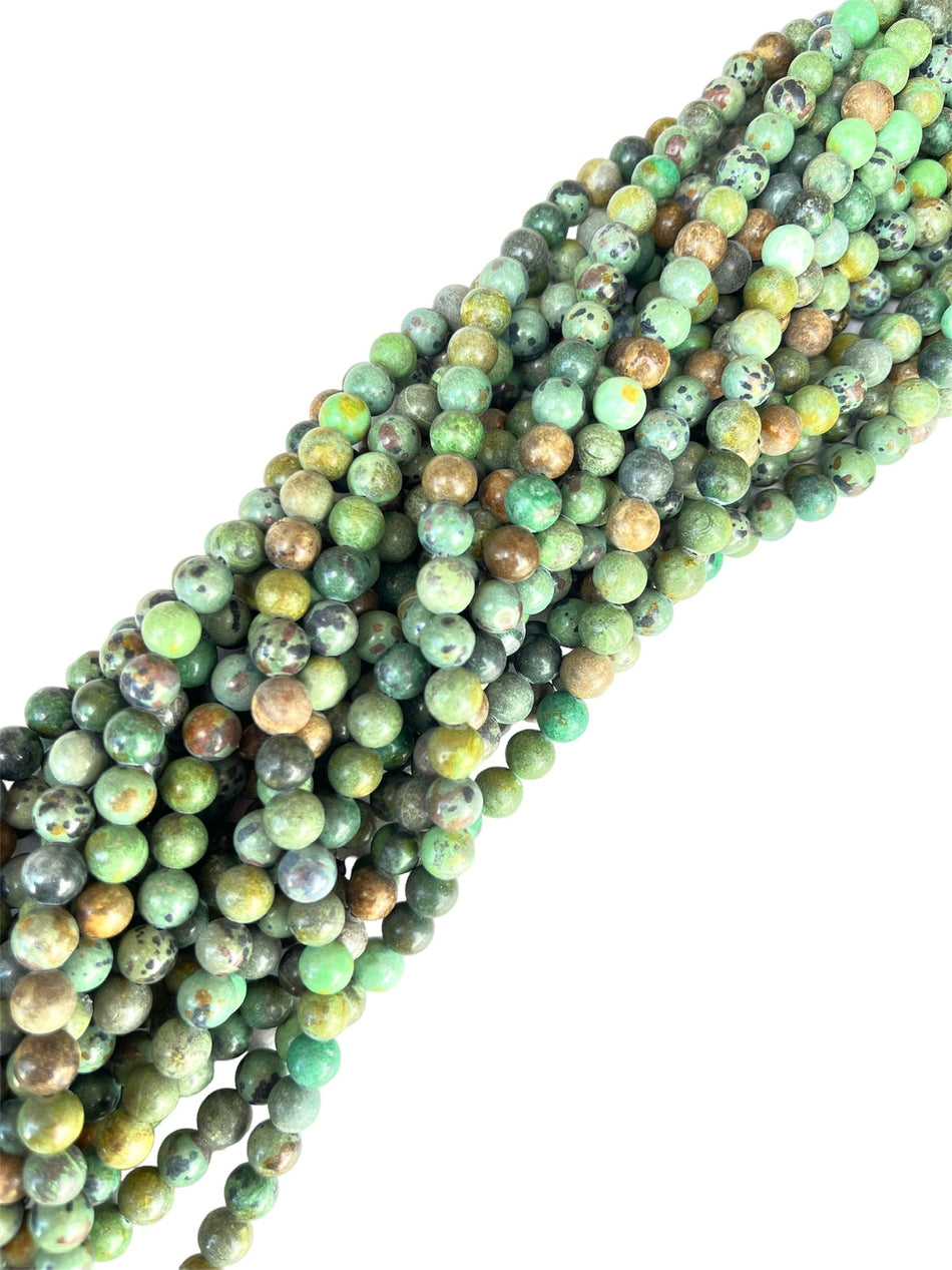 African Turquoise Strand 8mm