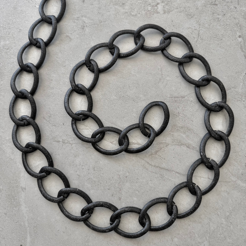 Aluminum Chain 2-inch Link, 1 yard