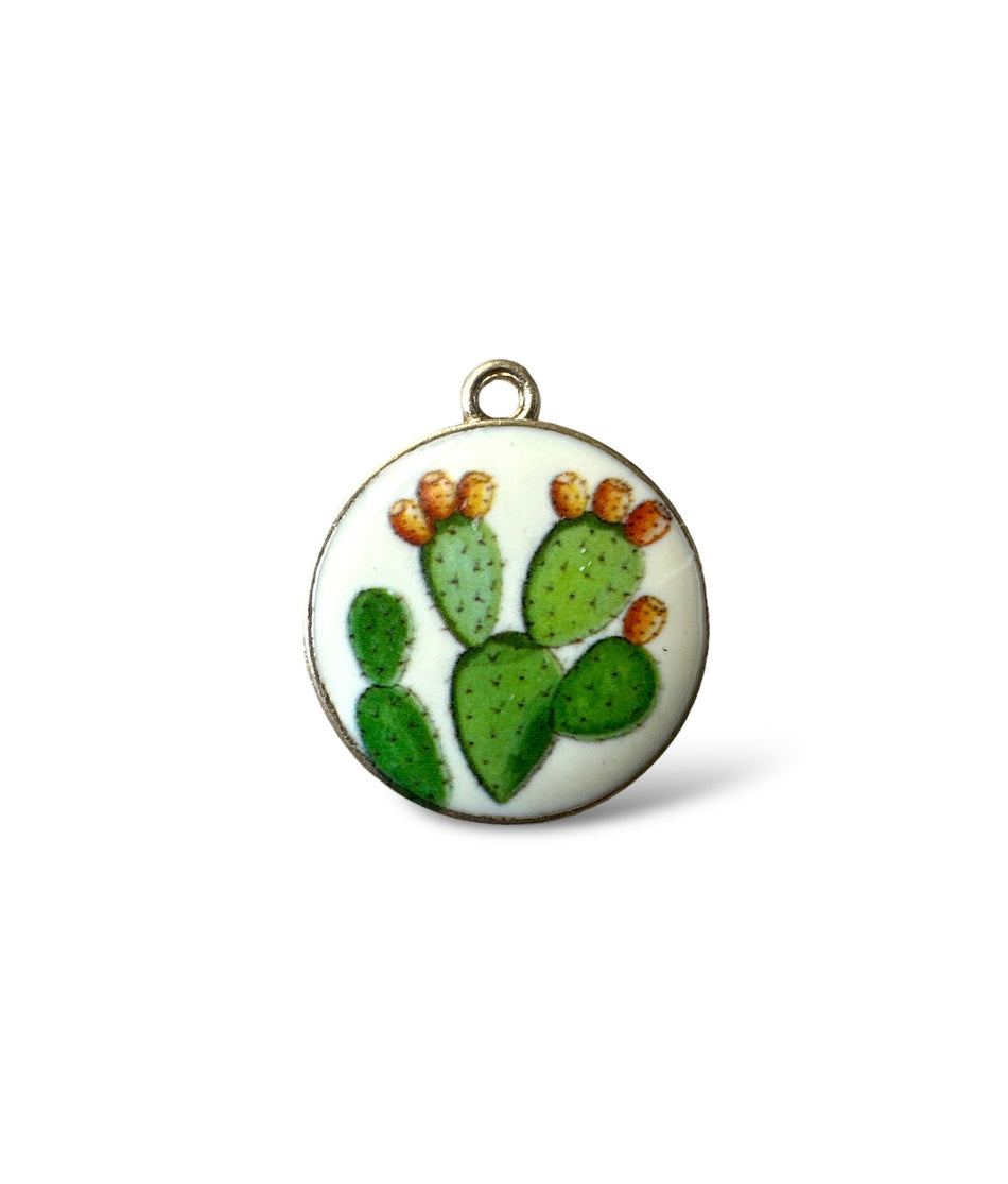 Cactus Pendant, 1pc