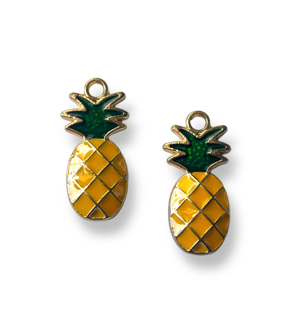 Pineapple Pendant, 2pcs