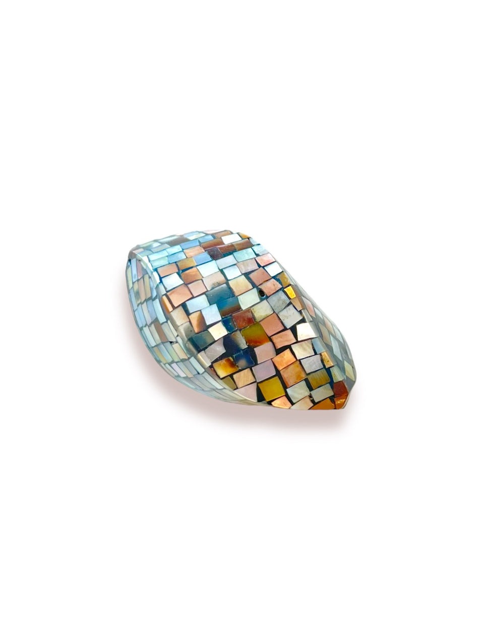 Mosaic Shell Focal, 1pc