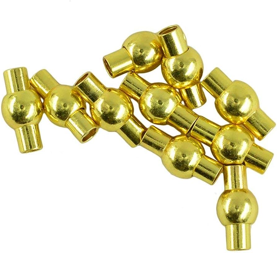 Gold Magnet Closure, 2pcs