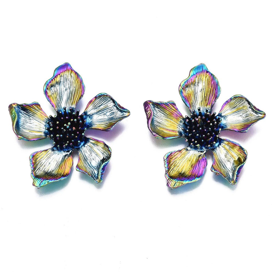 Tornasol Flower Pendant 54mm, 1pc