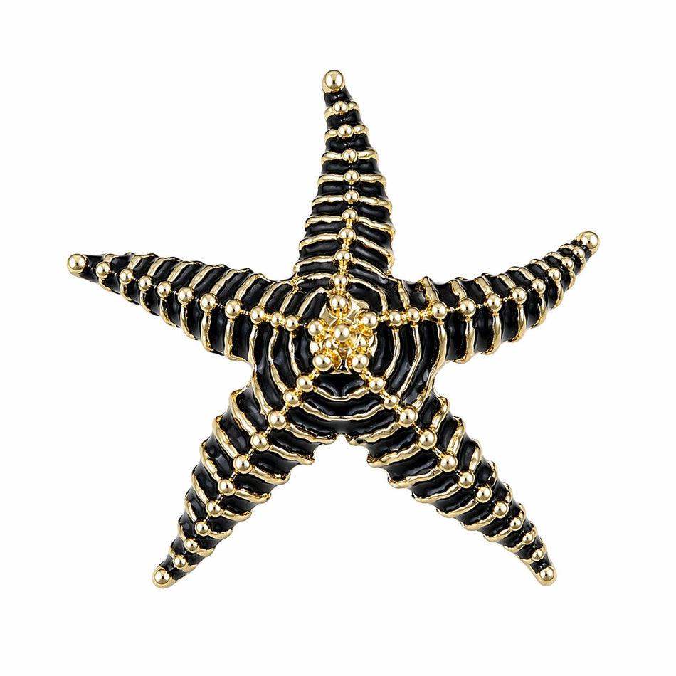 Gold-Filled Starfish Pendant 70mm, 1pc