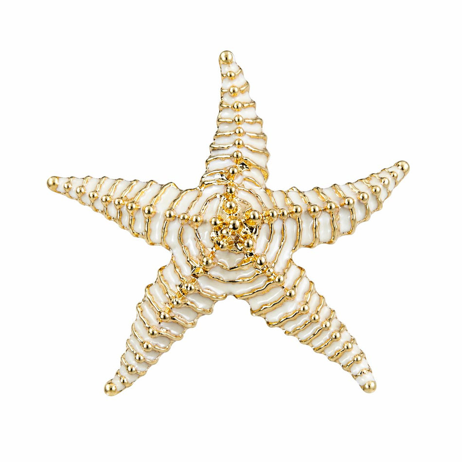 Gold-Filled Starfish Pendant 70mm, 1pc