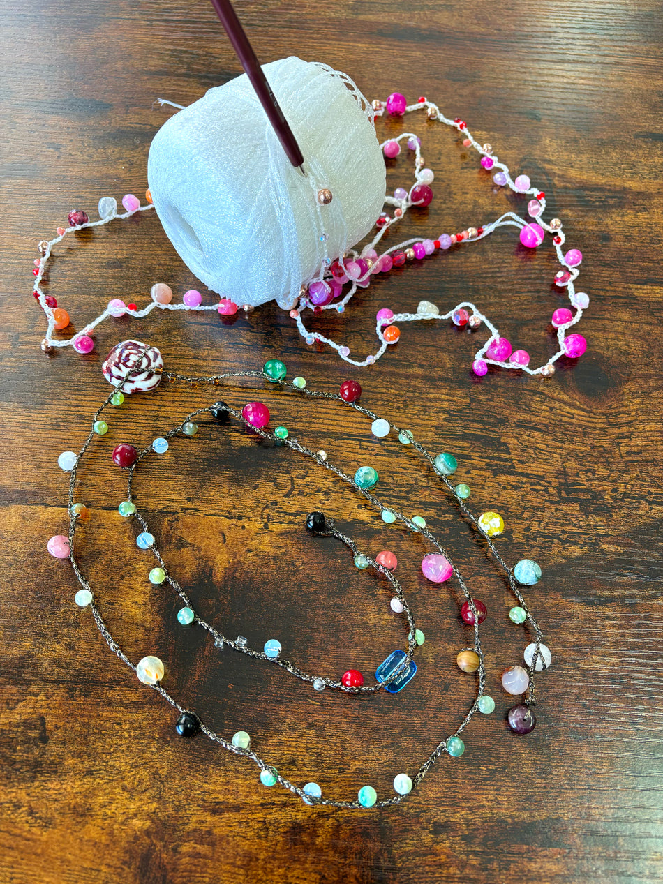 Taller Collar Tejido