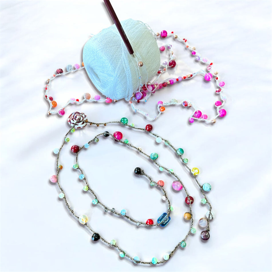 Taller Collar Tejido