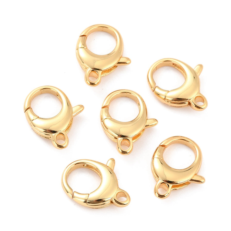 Lobster Claw Clasp, 17mm, 2pcs