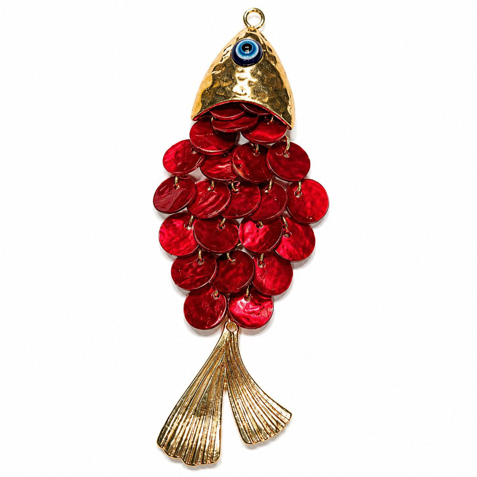 Large Fish Pendant, 1PC