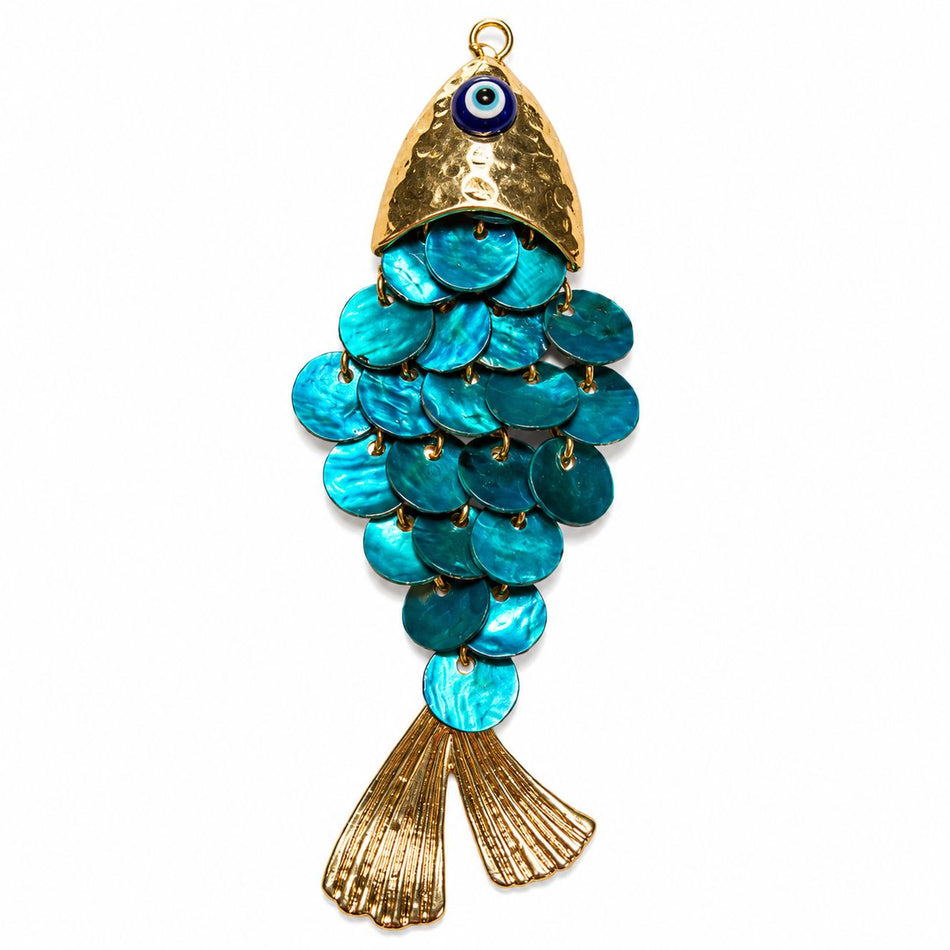 Large Fish Pendant, 1PC