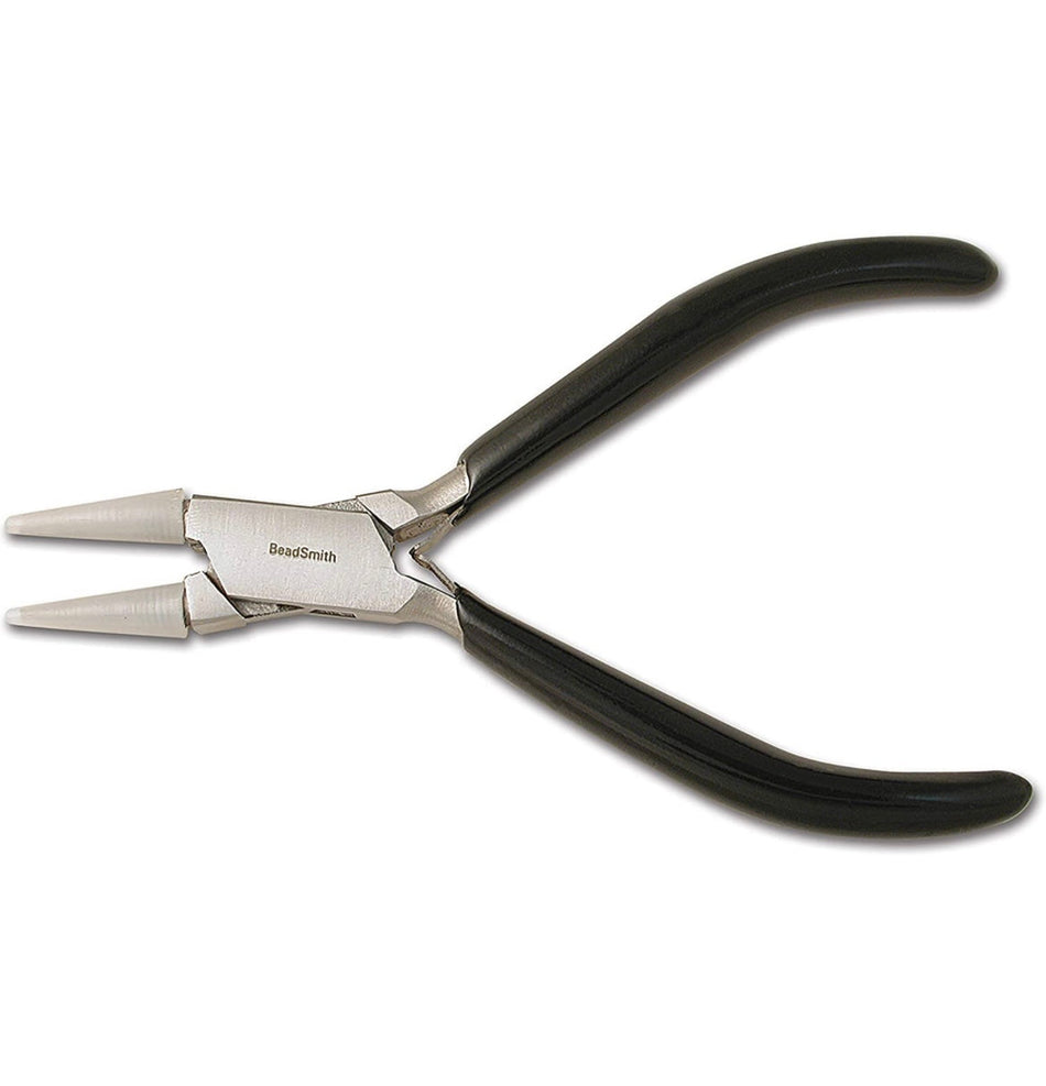 Round Nose Pliers with Nylon Jaws