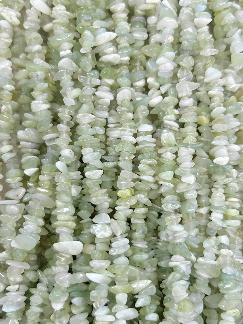 Aventurine Chip Bead Strand, 6-8mm