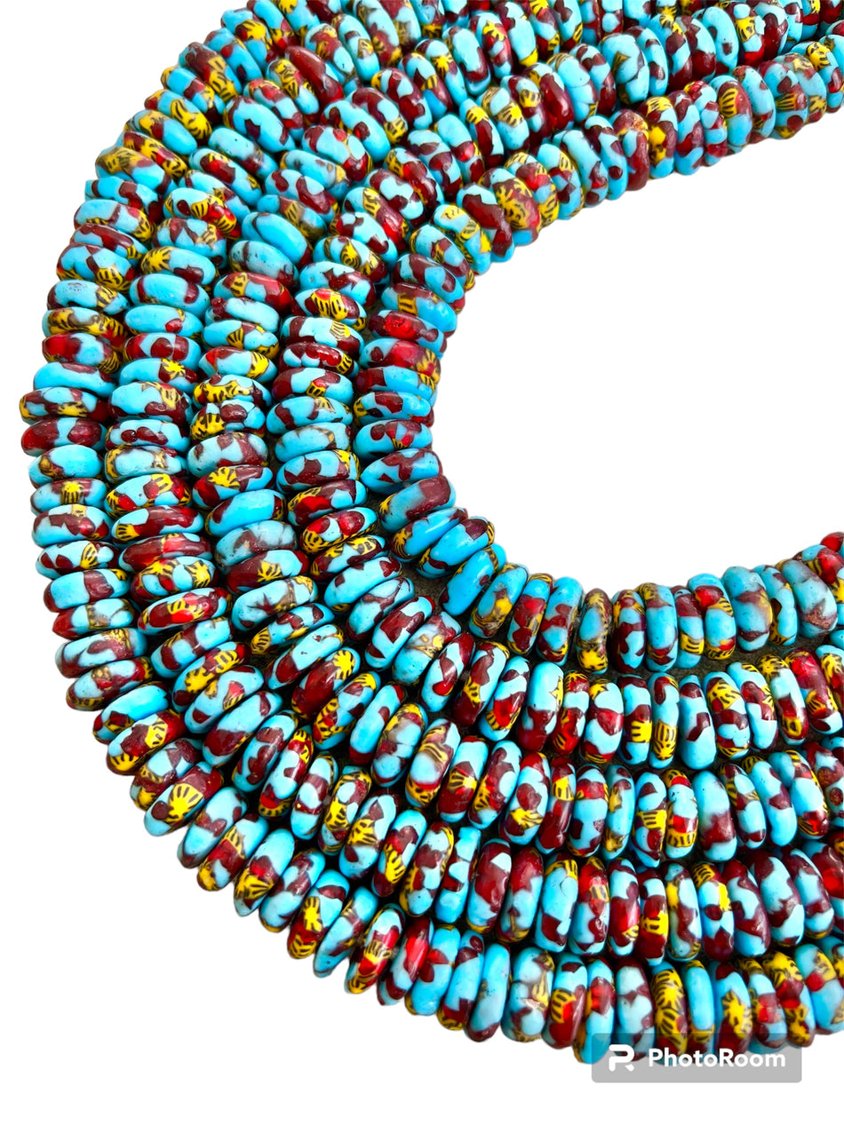 African Beads, Rondelle