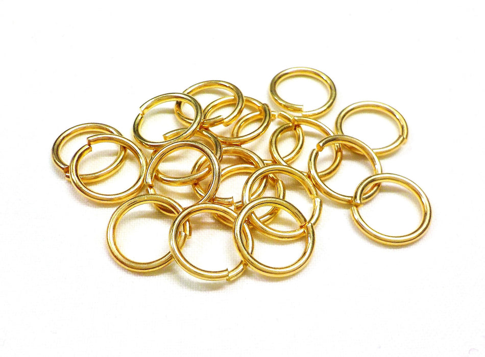 Gold-Filled Jump Rings 5mm, 50pcs