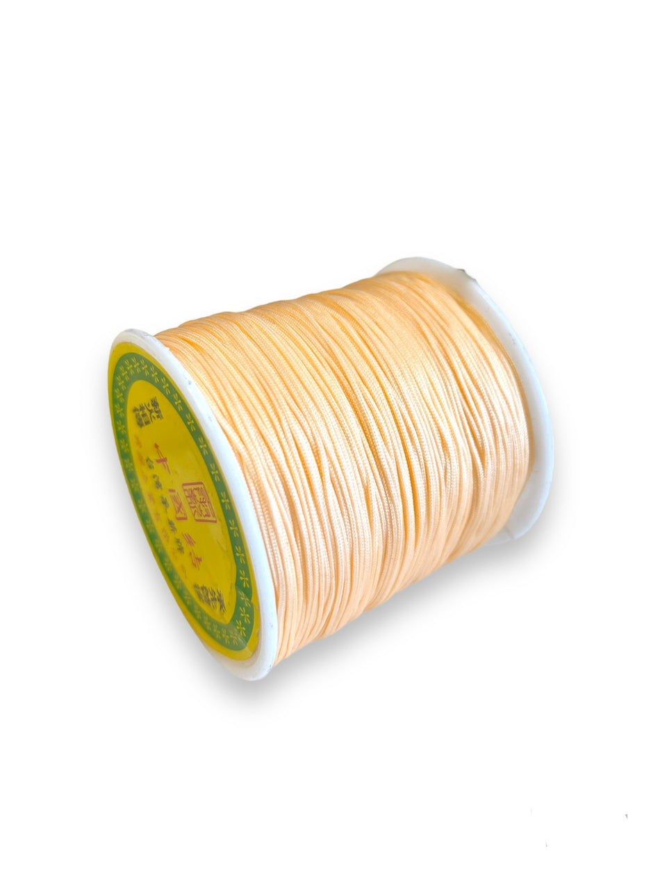 Light Peach Cord Roll, 0.8mm