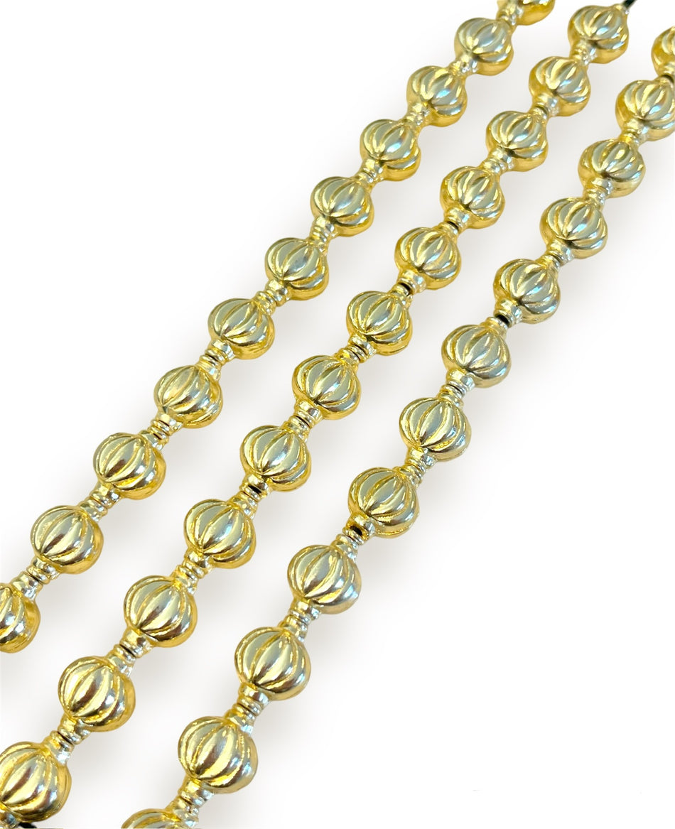 Gold-Filled Spacer Strand, 14mm