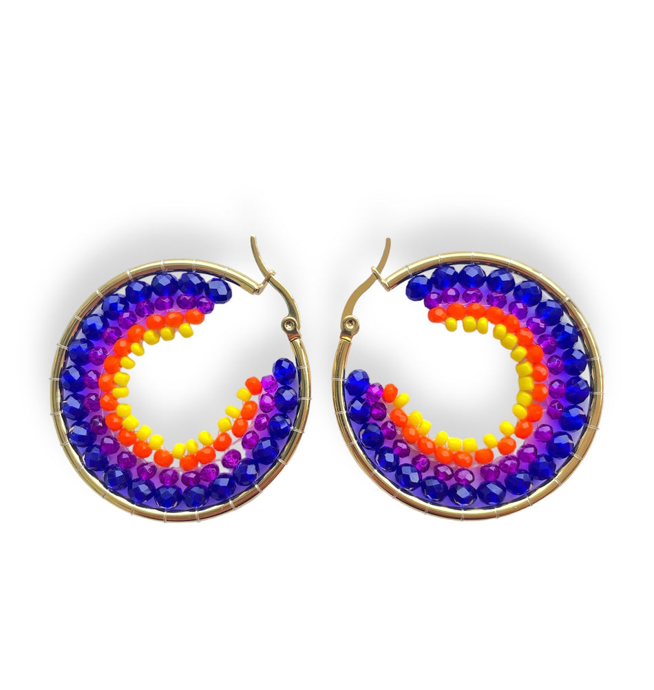 Blue Earring Pair