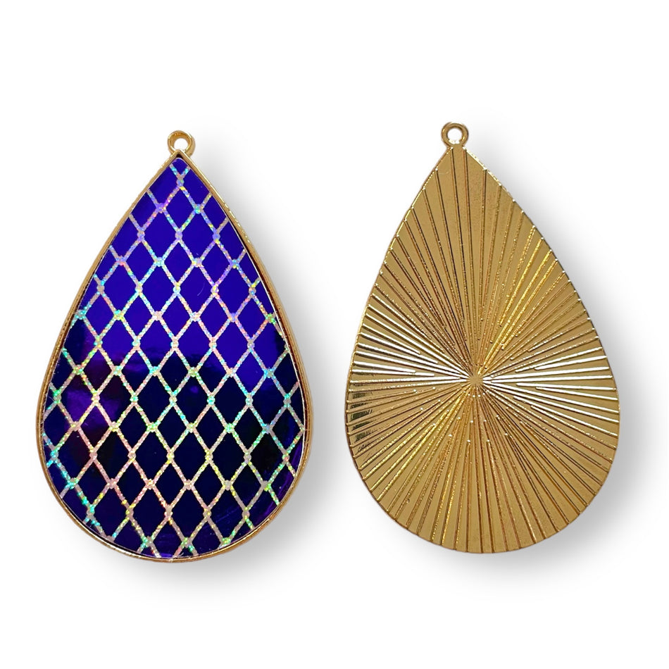 Gold-Filled Pendant Drop, 2pcs