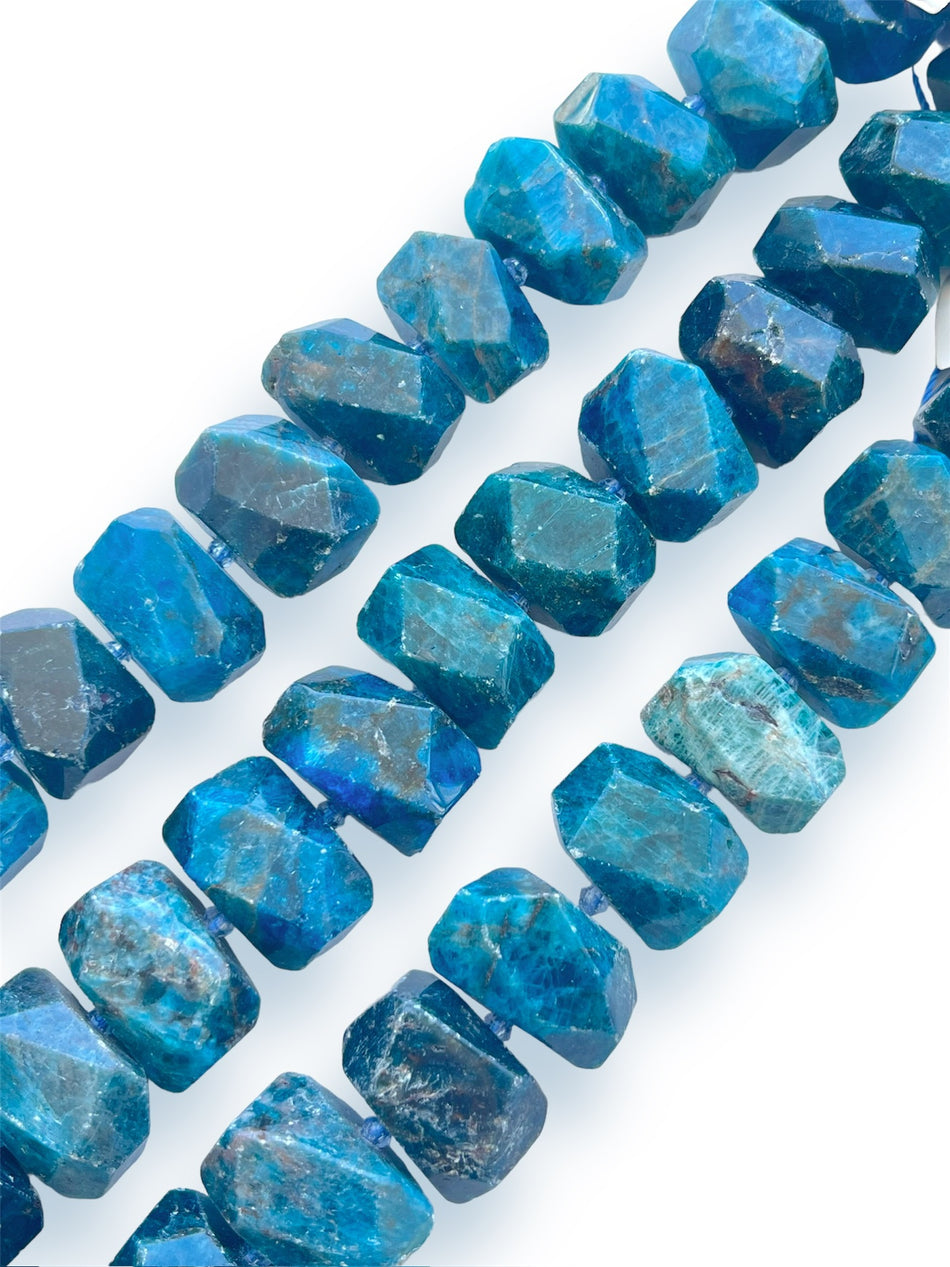 Apatite Quartz Gemstone Strand, 25mm