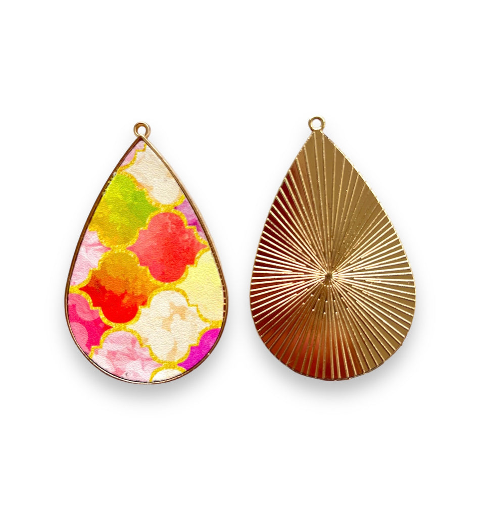 Gold-Filled Pendant Drop, 2pcs