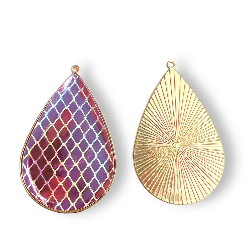 Gold-Filled Pendant Drop, 2pcs