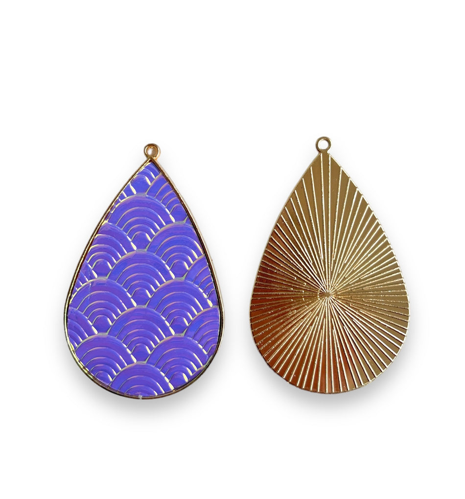 Gold-Filled Pendant Drop, 2pcs