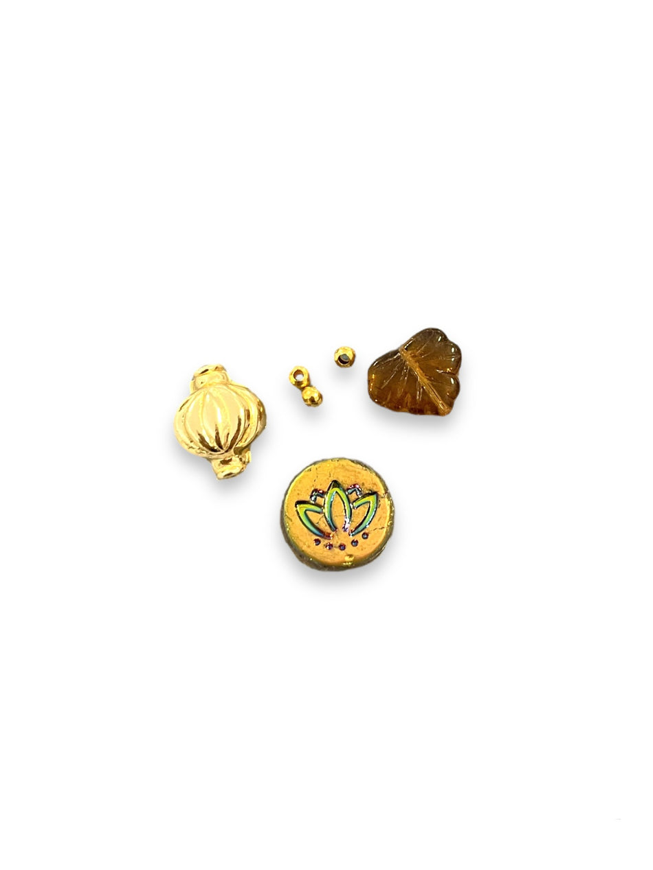 Brown Leaf Ring Kit