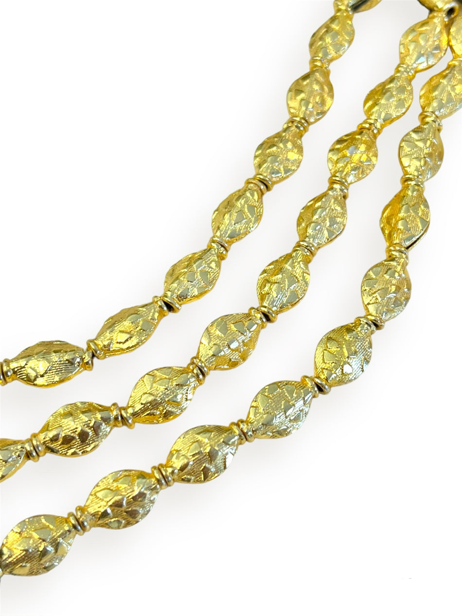 Gold-Filled Spacer Strand, 14mm