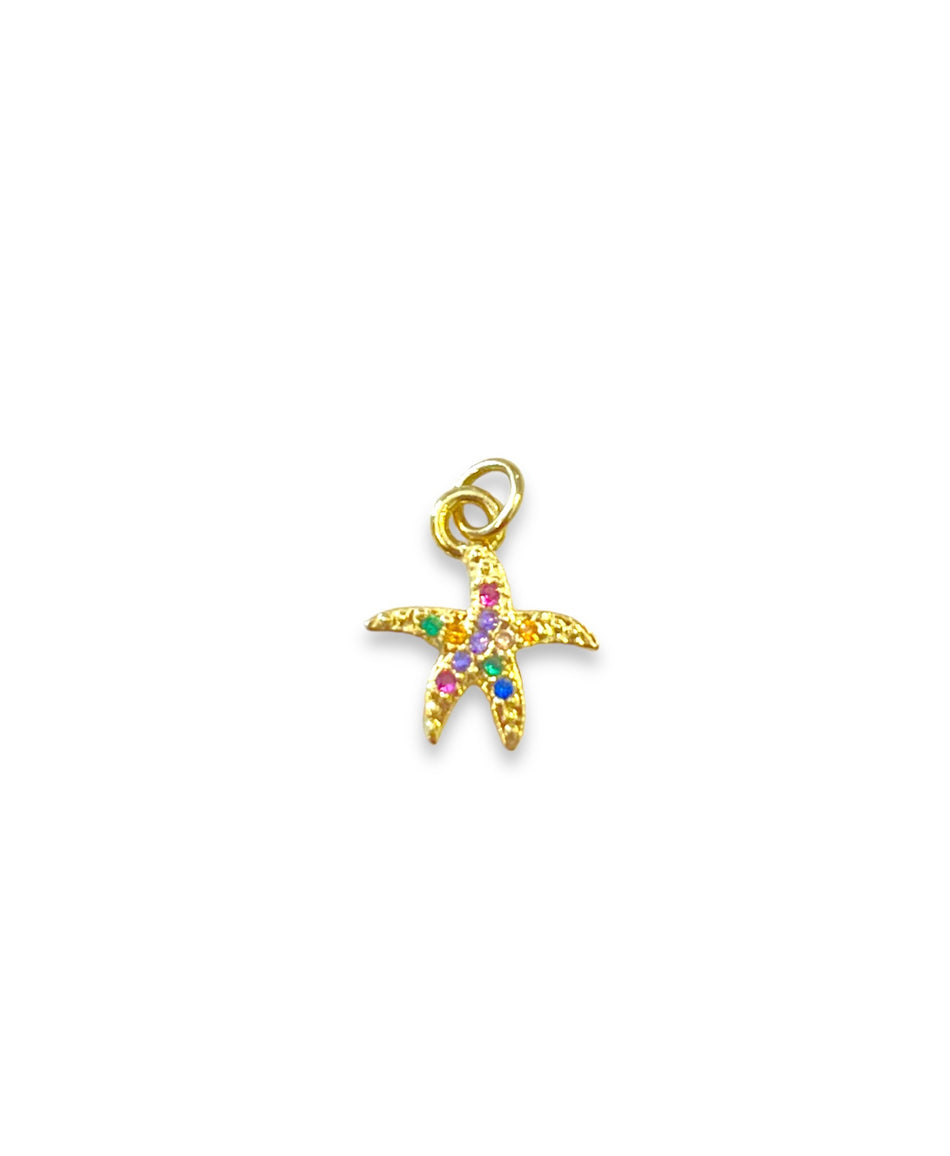 Gold-Filled Zirconia Star, 1pc