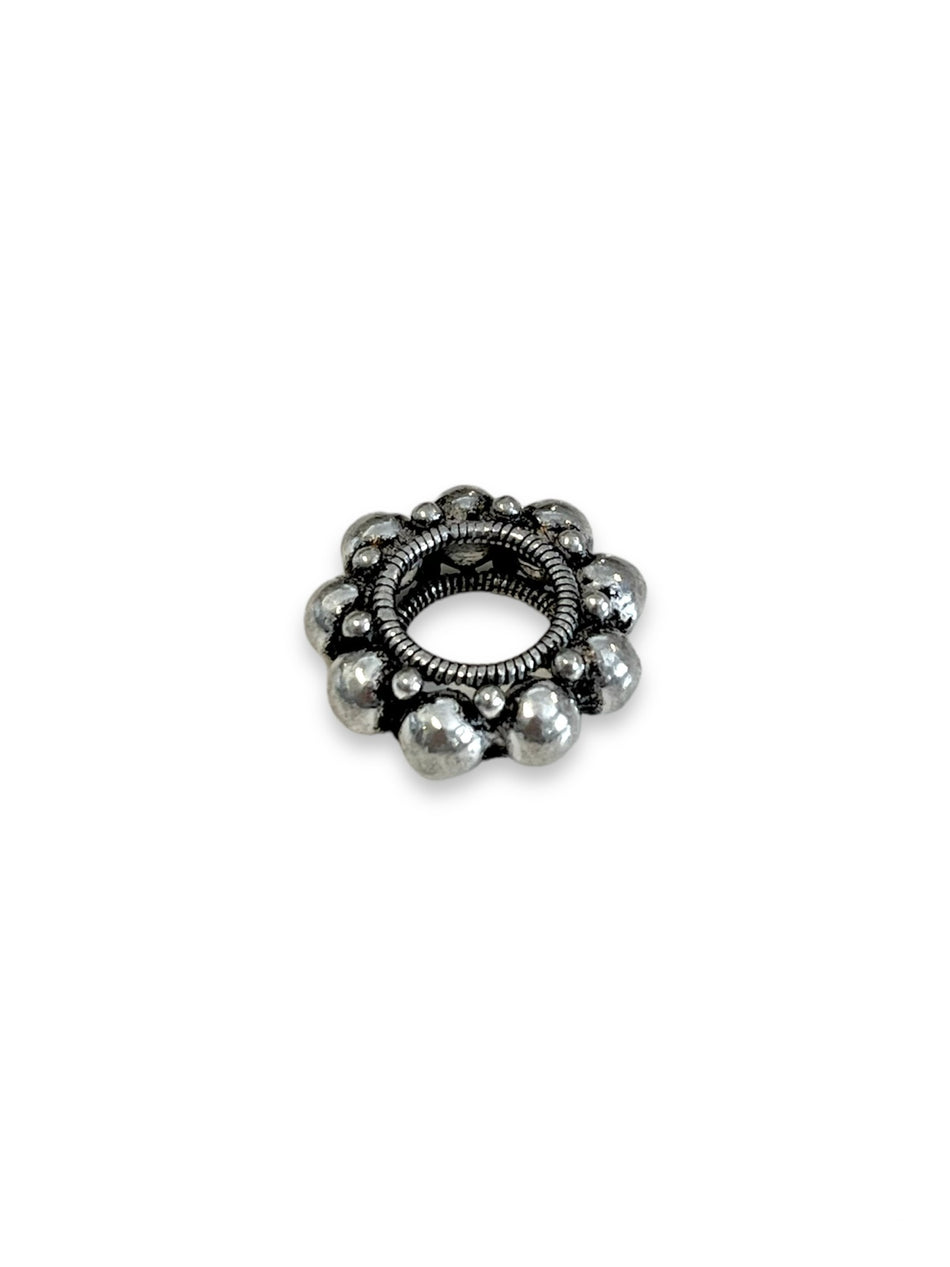 Silver Spacer 28mm, 1pc