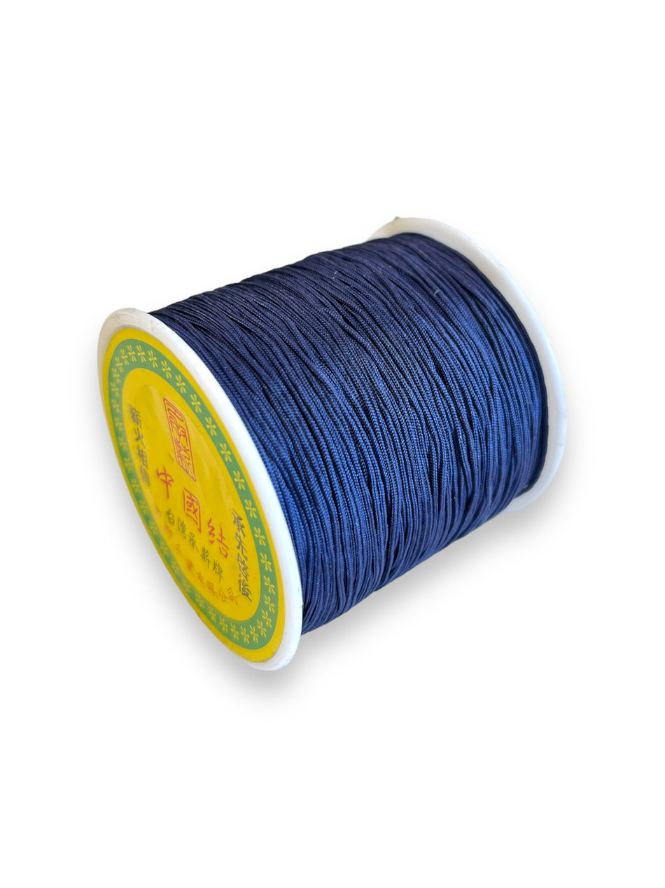 Navy Blue Cord Roll, 0.8mm