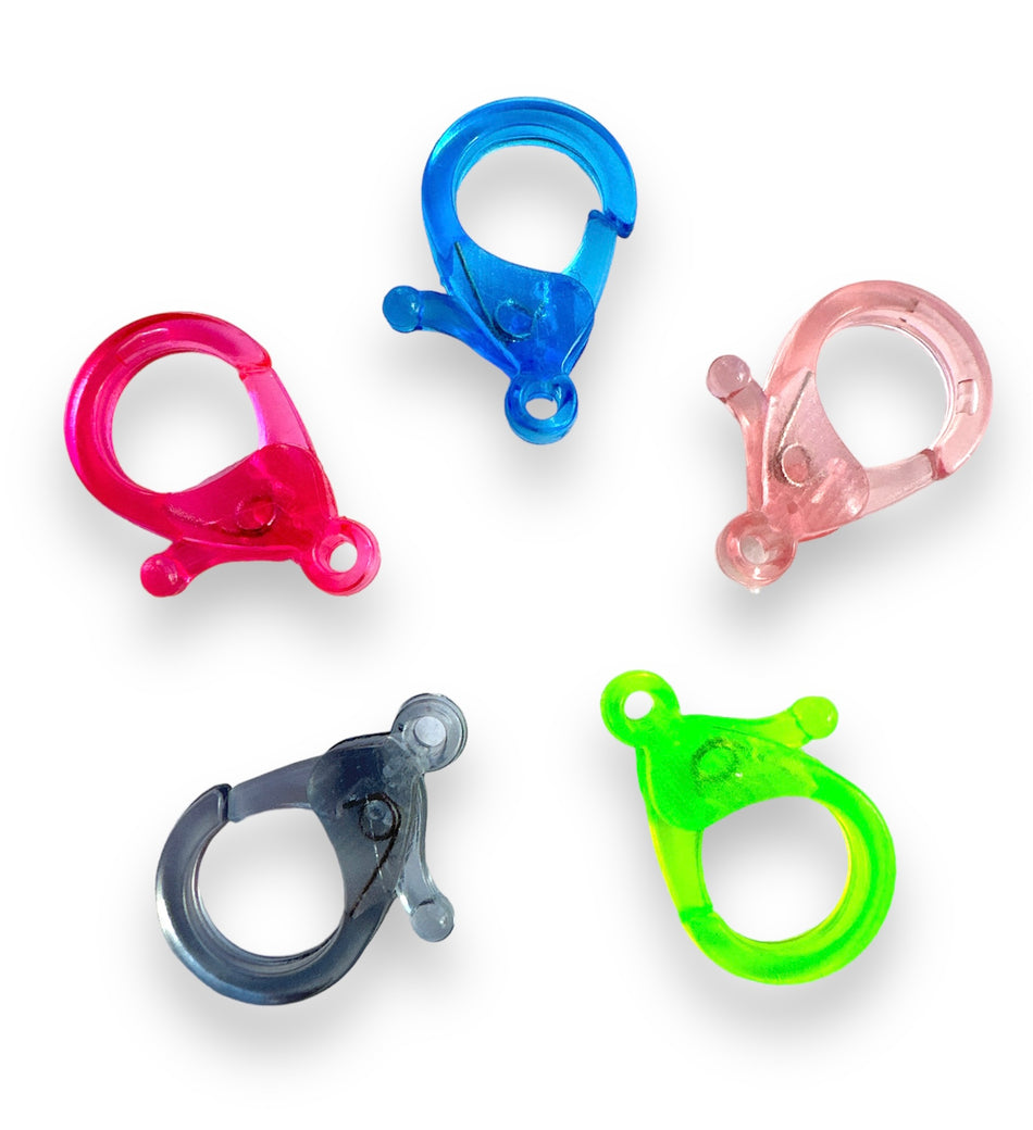 Mix Color Plastic Closures, 5pcs