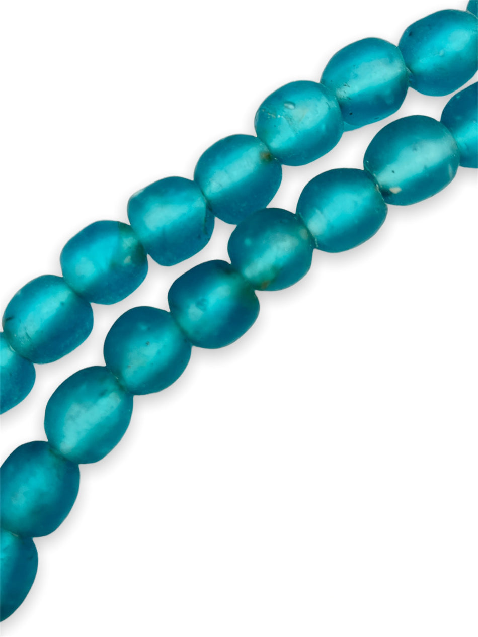 African Frosted Bead Strand 14-16mm