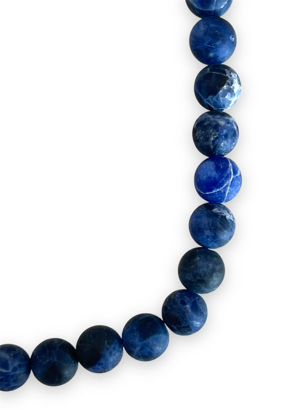 Sodalite Matte Gemstone 8mm