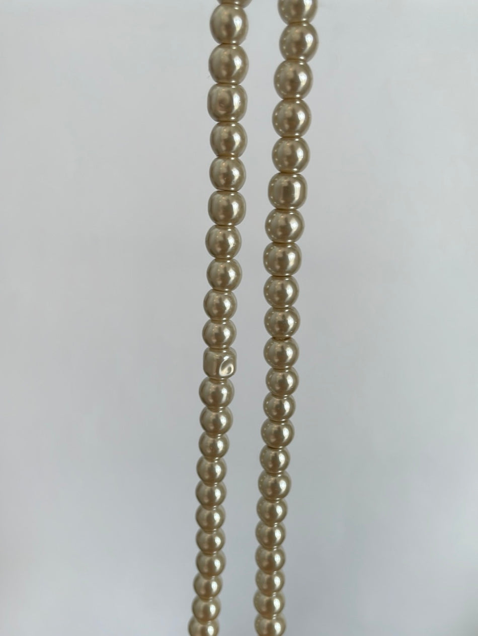 Crystal Pearl Ivory 6mm