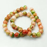 Green and Yellow Jade, 1 strand