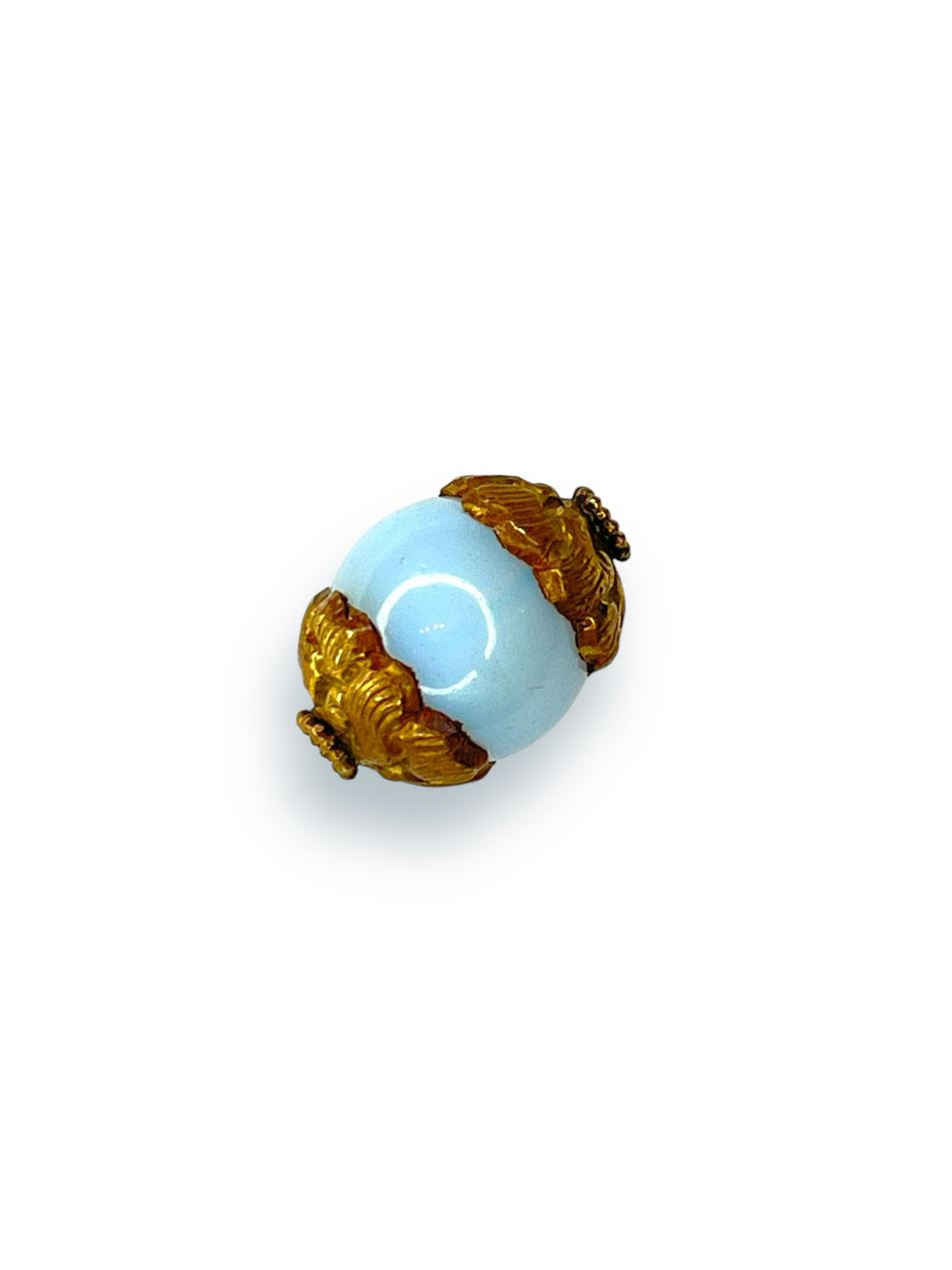 Tibetan Opalite Bead, 20mm 1pc