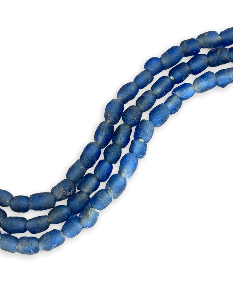 African Frosted Bead Strand 7-8mm