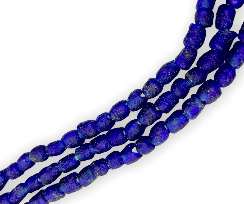 African Frosted Bead Strand 7-8mm