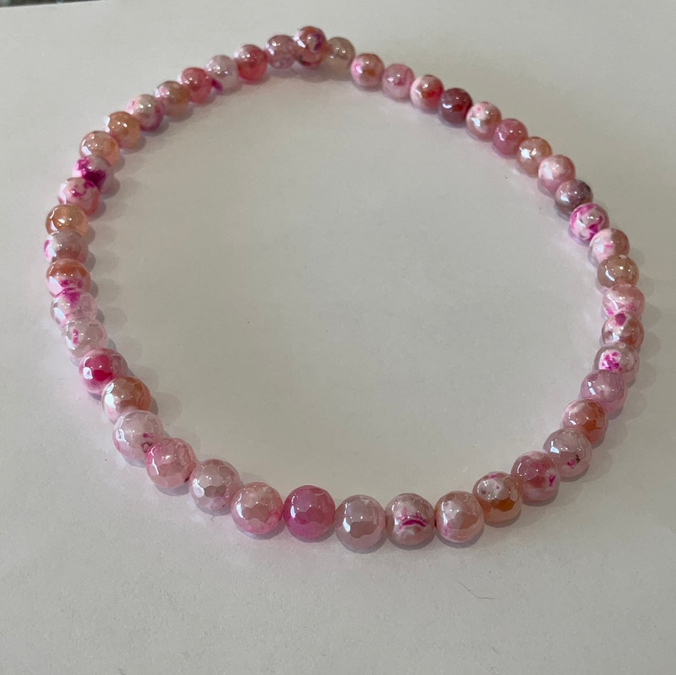 Pink Agate 8mm