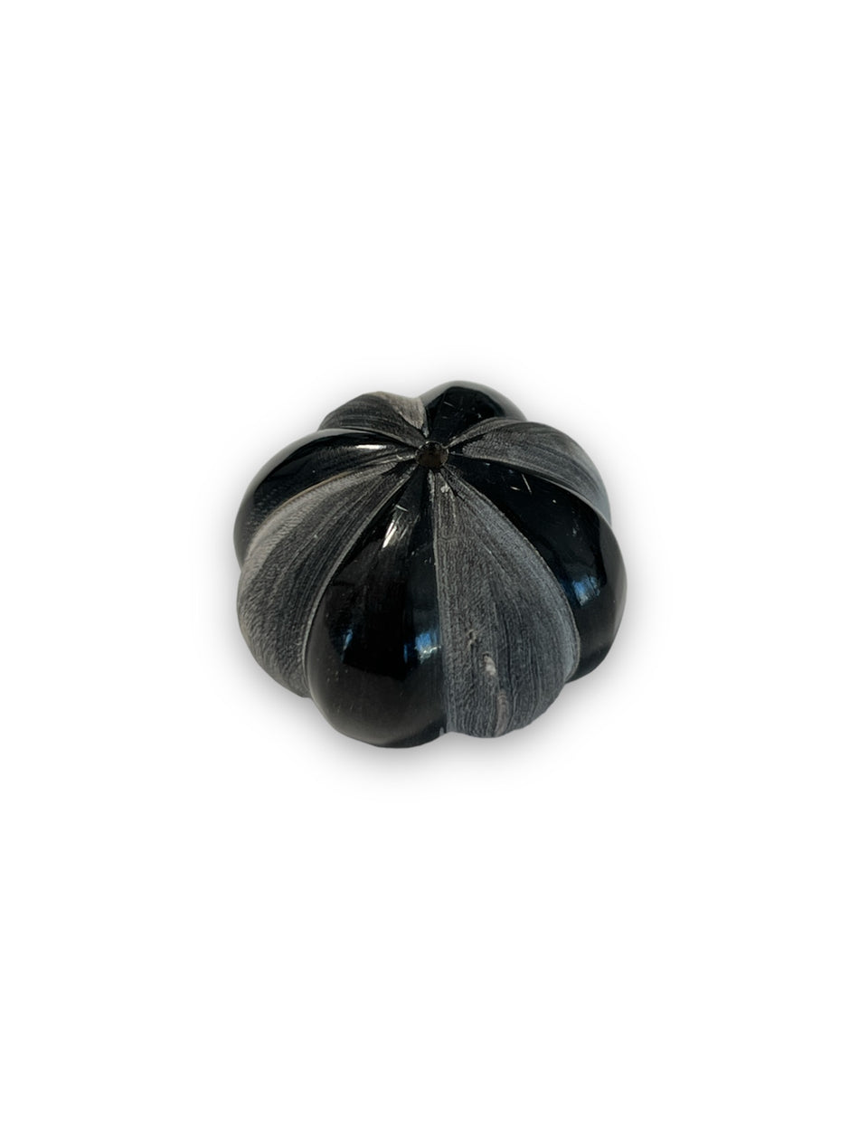 Black African Bead, 1pc