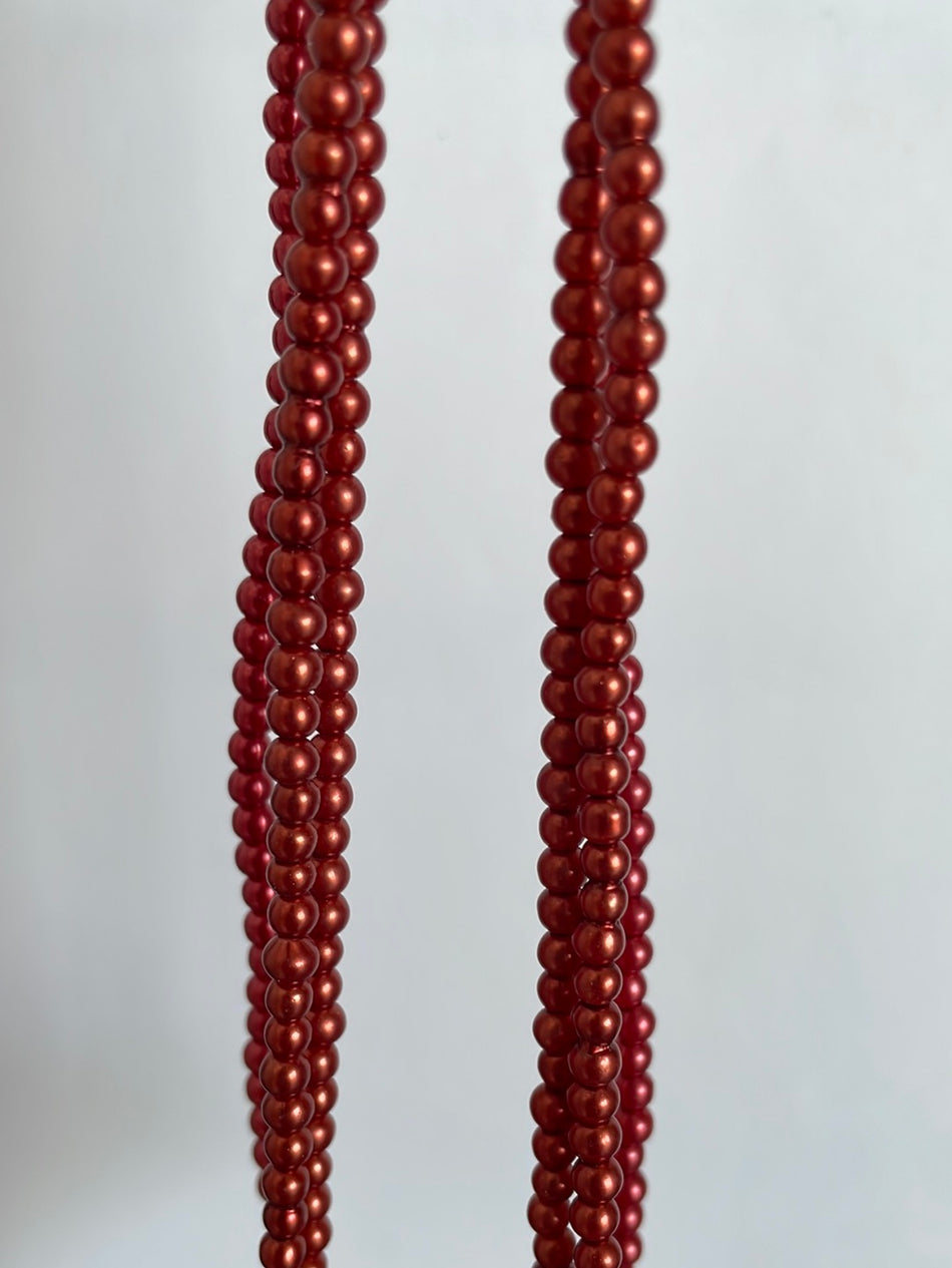 Red Crystal Pearl 3mm